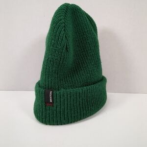Brixton knit small green beanie